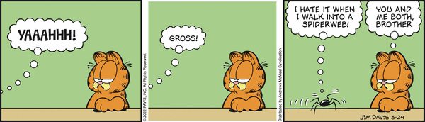 Komiksy garfield - komiks z dnia 24/03/2022