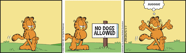 Komiksy garfield - komiks z dnia 07/04/2022