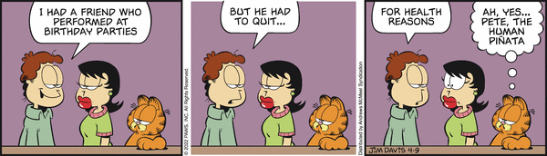 Komiksy garfield - komiks z dnia 09/04/2022
