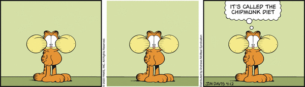 Komiksy garfield - komiks z dnia 12/04/2022