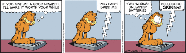 Komiksy garfield - komiks z dnia 14/04/2022