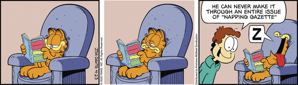 Komiksy garfield - komiks z dnia 23/04/2022