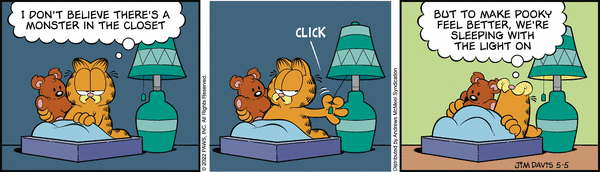 Komiksy garfield - komiks z dnia 05/05/2022