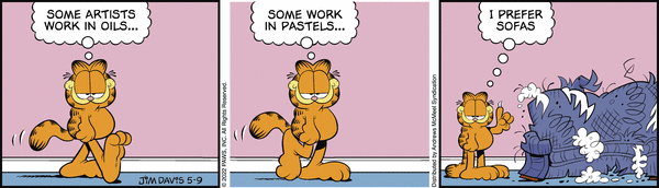 Komiksy garfield - komiks z dnia 09/05/2022