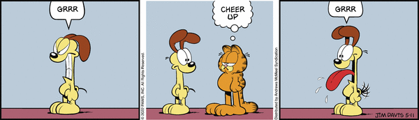 Komiksy garfield - komiks z dnia 11/05/2022