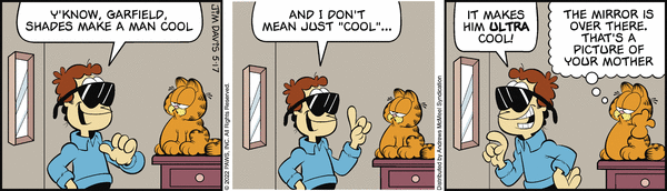 Komiksy garfield - komiks z dnia 17/05/2022