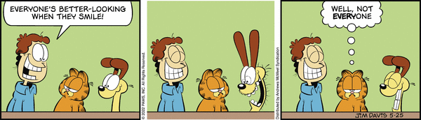 Komiksy garfield - komiks z dnia 25/05/2022