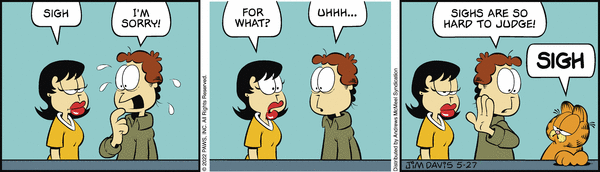 Komiksy garfield - komiks z dnia 27/05/2022