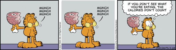 Komiksy garfield - komiks z dnia 28/05/2022