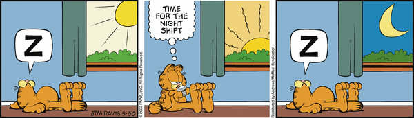 Komiksy garfield - komiks z dnia 30/05/2022