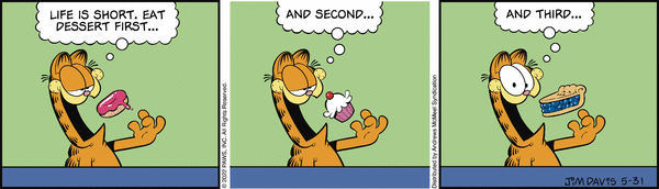 Komiksy garfield - komiks z dnia 31/05/2022