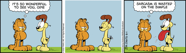 Komiksy garfield - komiks z dnia 01/06/2022