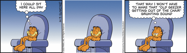 Komiksy garfield - komiks z dnia 14/06/2022