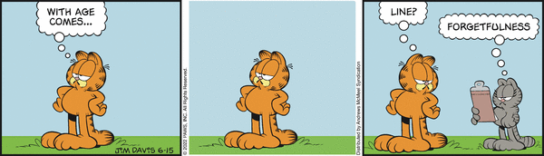 Komiksy garfield - komiks z dnia 15/06/2022