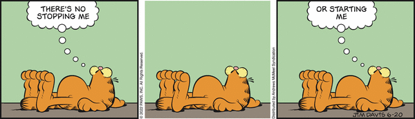 Komiksy garfield - komiks z dnia 20/06/2022
