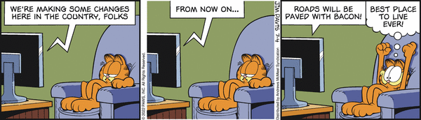 Komiksy garfield - komiks z dnia 04/07/2022