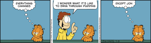 Komiksy garfield - komiks z dnia 09/07/2022