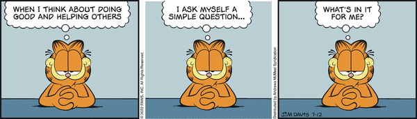 Komiksy garfield - komiks z dnia 12/07/2022