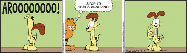 Komiksy garfield - komiks z dnia 13/07/2022