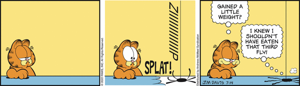 Komiksy garfield - komiks z dnia 14/07/2022