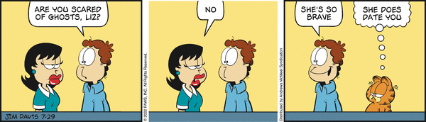 Komiksy garfield - komiks z dnia 29/07/2022