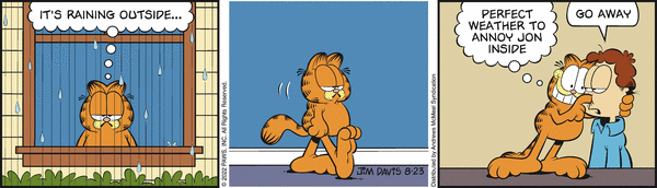 Komiksy garfield - komiks z dnia 23/08/2022