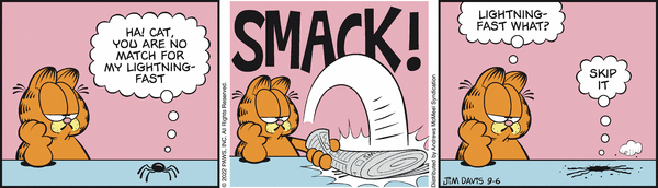 Komiksy garfield - komiks z dnia 06/09/2022