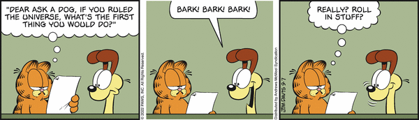 Komiksy garfield - komiks z dnia 07/09/2022