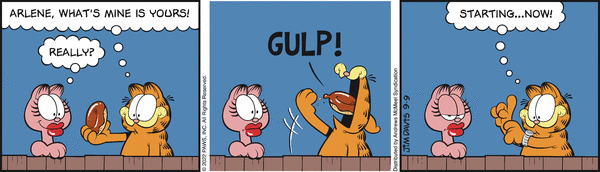 Komiksy garfield - komiks z dnia 09/09/2022