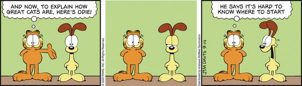 Komiksy garfield - komiks z dnia 14/09/2022