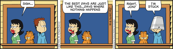 Komiksy garfield - komiks z dnia 16/09/2022