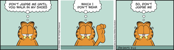 Komiksy garfield - komiks z dnia 22/09/2022