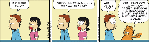 Komiksy garfield - komiks z dnia 23/09/2022