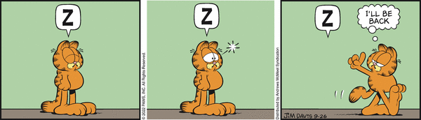 Komiksy garfield - komiks z dnia 26/09/2022