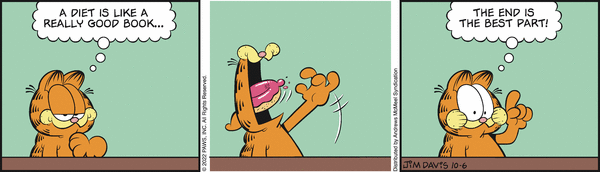 Komiksy garfield - komiks z dnia 06/10/2022