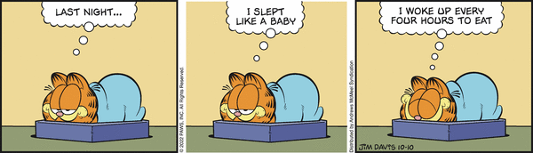 Komiksy garfield - komiks z dnia 10/10/2022