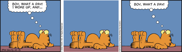 Komiksy garfield - komiks z dnia 13/10/2022