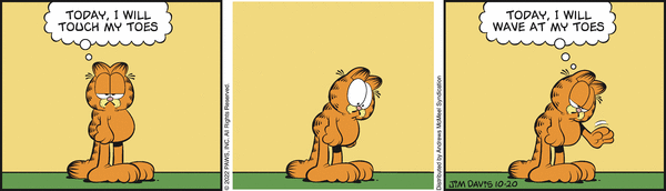 Komiksy garfield - komiks z dnia 20/10/2022