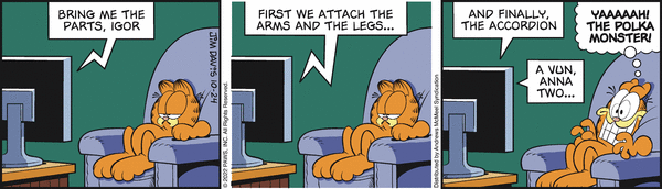 Komiksy garfield - komiks z dnia 24/10/2022