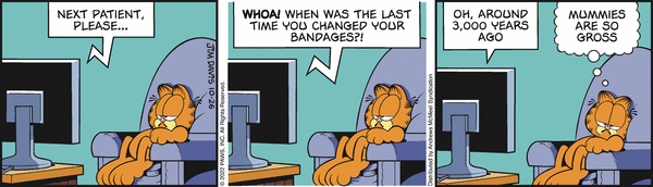 Komiksy garfield - komiks z dnia 26/10/2022