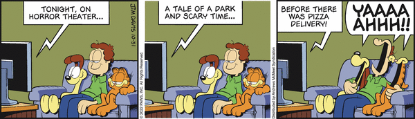 Komiksy garfield - komiks z dnia 31/10/2022