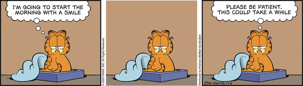 Komiksy garfield - komiks z dnia 05/11/2022