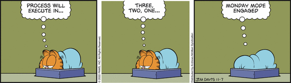 Komiksy garfield - komiks z dnia 07/11/2022