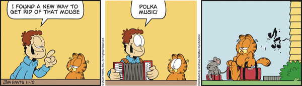 Komiksy garfield - komiks z dnia 10/11/2022