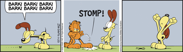 Komiksy garfield - komiks z dnia 23/11/2022