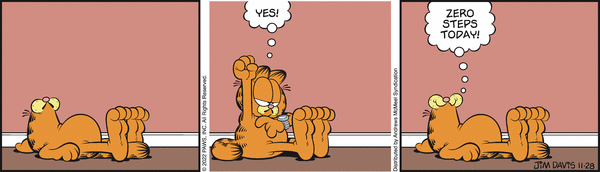 Komiksy garfield - komiks z dnia 28/11/2022