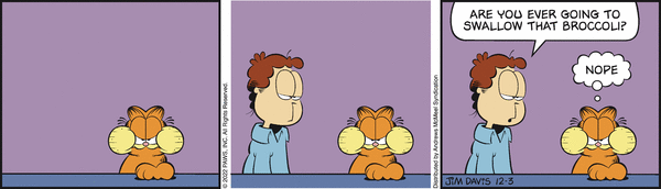 Komiksy garfield - komiks z dnia 03/12/2022