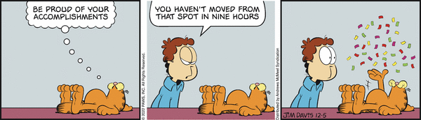 Komiksy garfield - komiks z dnia 05/12/2022