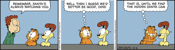 Komiksy garfield - komiks z dnia 06/12/2022
