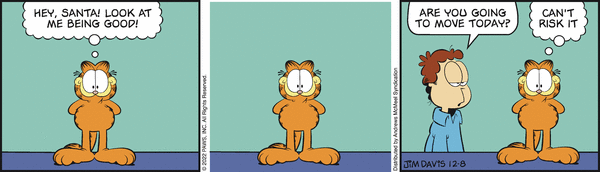 Komiksy garfield - komiks z dnia 08/12/2022